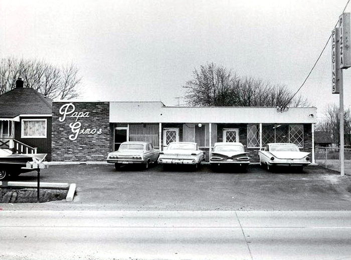 Papa Ginos - Historical Photo From Flint Journal (newer photo)